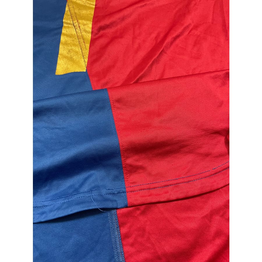 Maillot football vintage FC Barcelone domicile #7 Vila saison 1999-2000 - Nike - Barcelone