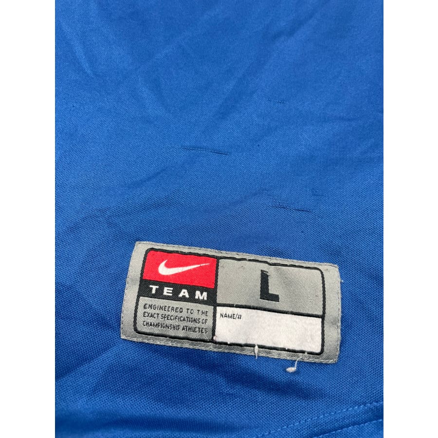 Maillot football vintage FC Barcelone domicile #7 Vila saison 1999-2000 - Nike - Barcelone