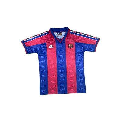 Maillot football vintage FC Barcelone domicile saison 1996-1997 - Kappa - Barcelone