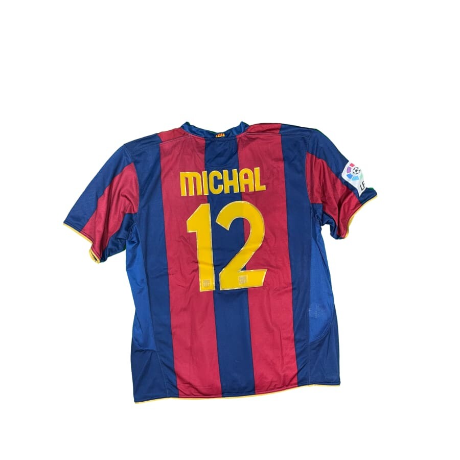 Maillot football vintage FC Barcelone domicile saison 2007-2008 - Nike - Barcelone