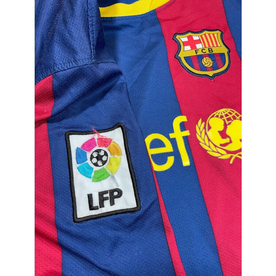 Maillot football vintage FC Barcelone domicile saison 2010-2011 - Nike - Barcelone