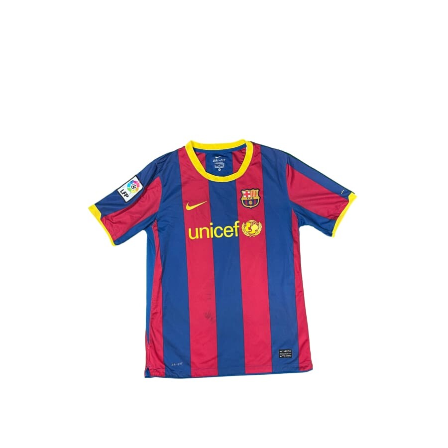 Maillot football vintage FC Barcelone domicile saison 2010-2011 - Nike - Barcelone