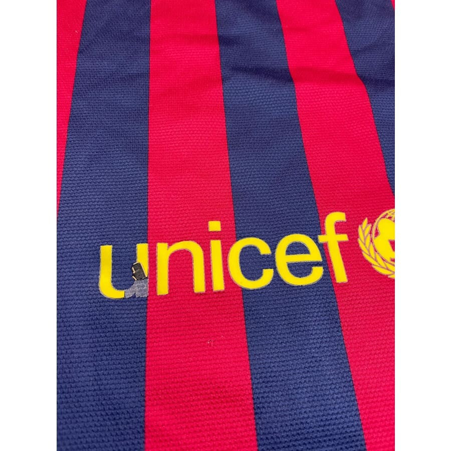 Maillot football vintage FC Barcelone domicile saison 2013-2014 - Nike - Barcelone