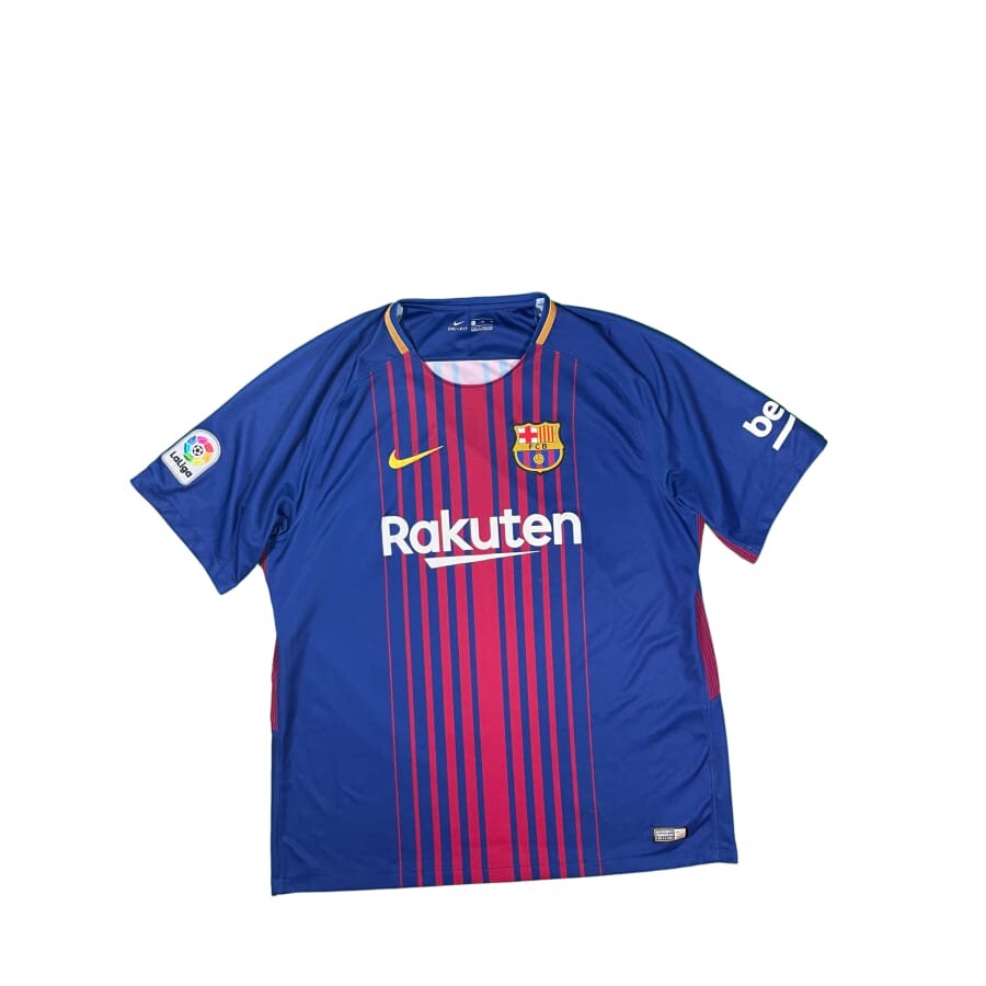 Maillot football vintage FC Barcelone domicile saison 2017-2018 - Nike - Barcelone