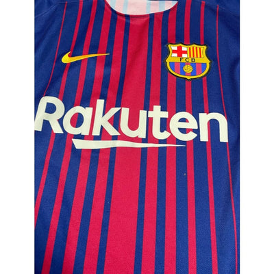 Maillot football vintage FC Barcelone domicile saison 2017-2018 - Nike - Barcelone