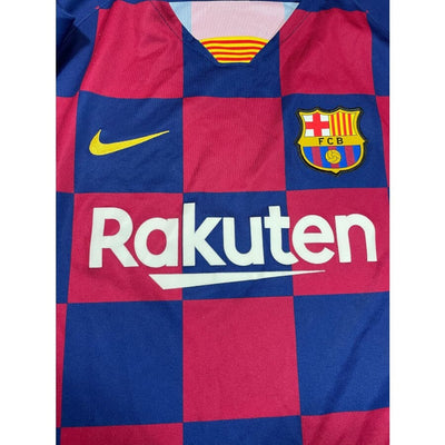 Maillot football vintage FC Barcelone domicile saison 2019-2020 - Nike - Barcelone