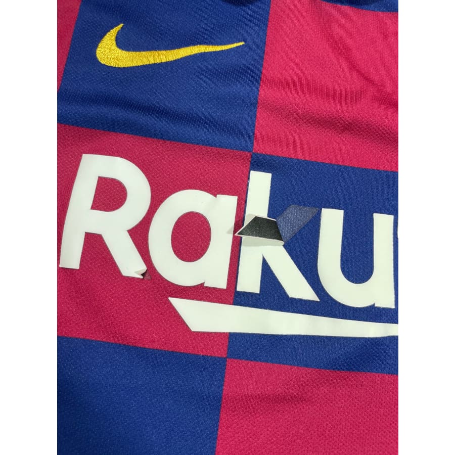 Maillot football vintage FC Barcelone domicile saison 2019-2020 - Nike - Barcelone