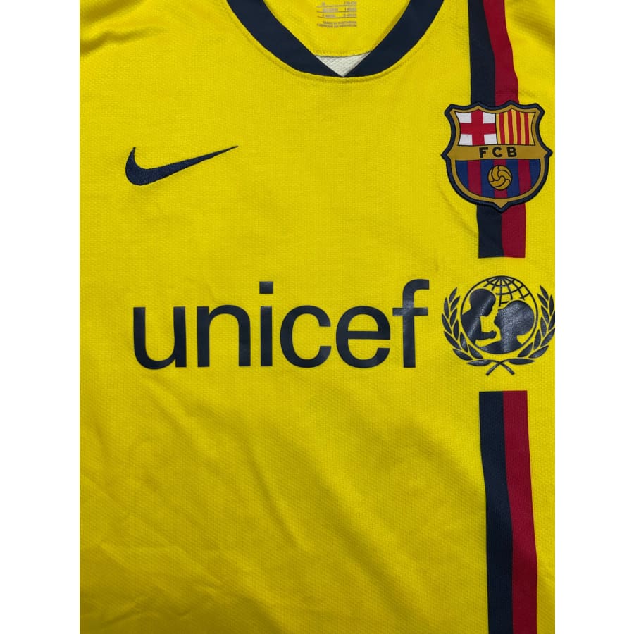 Maillot football vintage FC Barcelone extérieur #10 Messi saison 2008-2009 - Nike - Barcelone