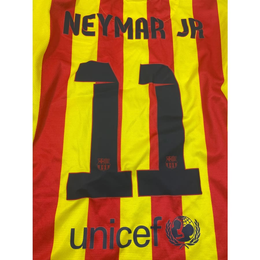 Maillot football vintage FC Barcelone extérieur #11 Neymar JR saison 2013-2014 - Nike - Barcelone