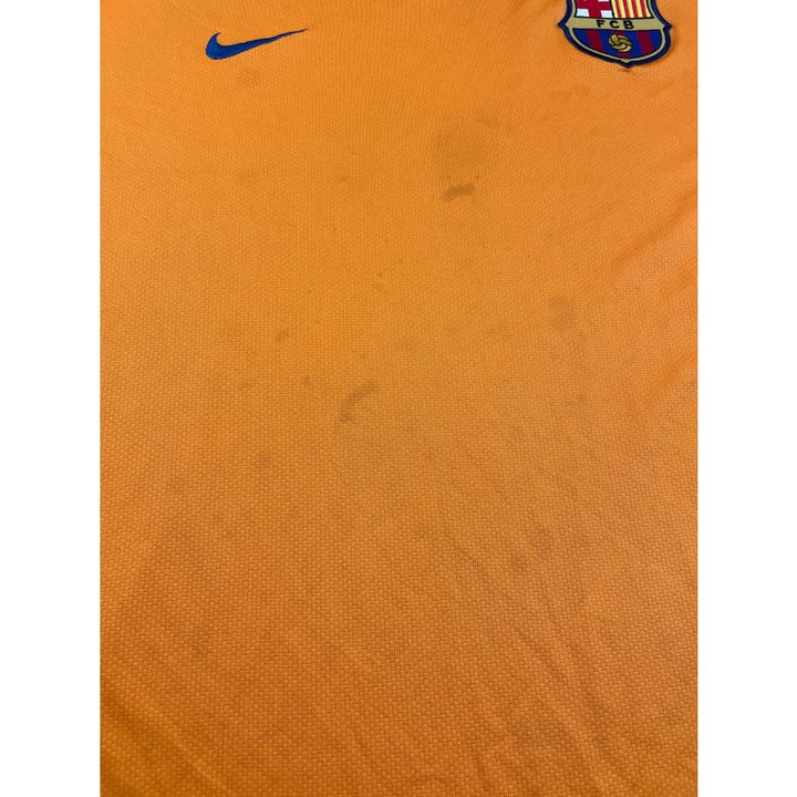 Maillot Vintage FC Barcelone Officiel 2006/07 - Taille S Orange, Occasion, Licence Nike