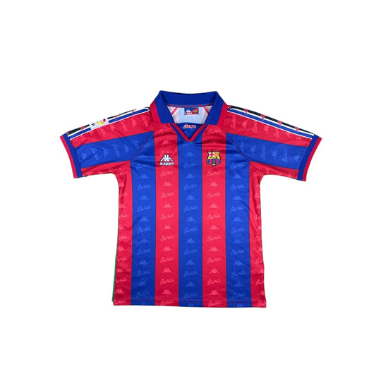 Maillot football vintage FC Barcelone Kappa vintage #9 Ronaldo saison 1996-1997 - Kappa - Barcelone