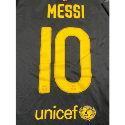 Maillot football vintage FC Barcelone third #10 Messi 2011-2012 - Nike - Barcelone