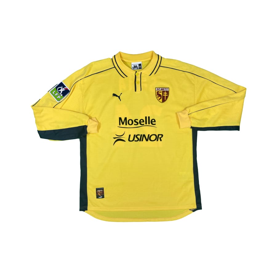 Maillot football vintage FC Metz #24 Saha extérieur saison - Puma - FC Metz