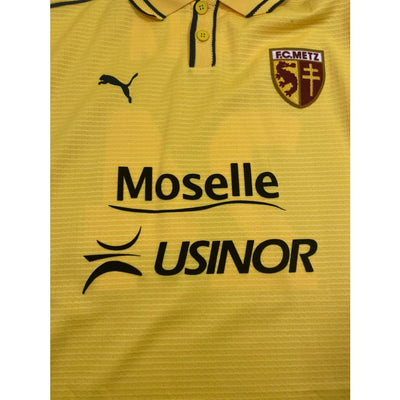 Maillot football vintage FC Metz #24 Saha extérieur saison - Puma - FC Metz