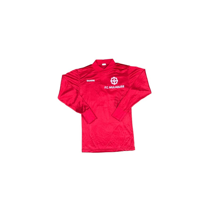 Ancien Fanion De Foot FC Mulhouse - Petit Format En Tissu - Vintage