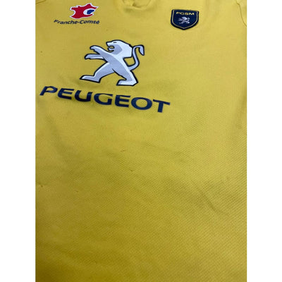 Maillot football vintage FC Sochaux domicile #11 Caceres saison 2014-2015 - Lotto - FC Sochaux-Montbéliard
