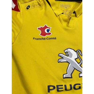 Maillot football vintage FC Sochaux domicile #11 Caceres saison 2014-2015 - Lotto - FC Sochaux-Montbéliard