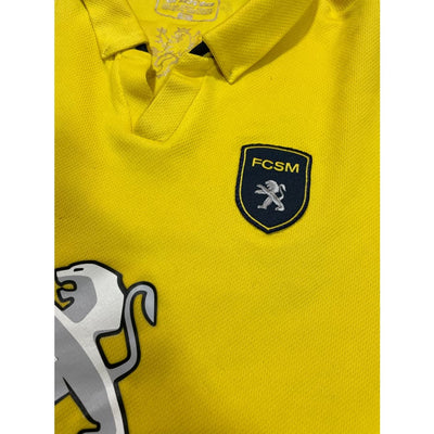 Maillot football vintage FC Sochaux domicile #11 Caceres saison 2014-2015 - Lotto - FC Sochaux-Montbéliard