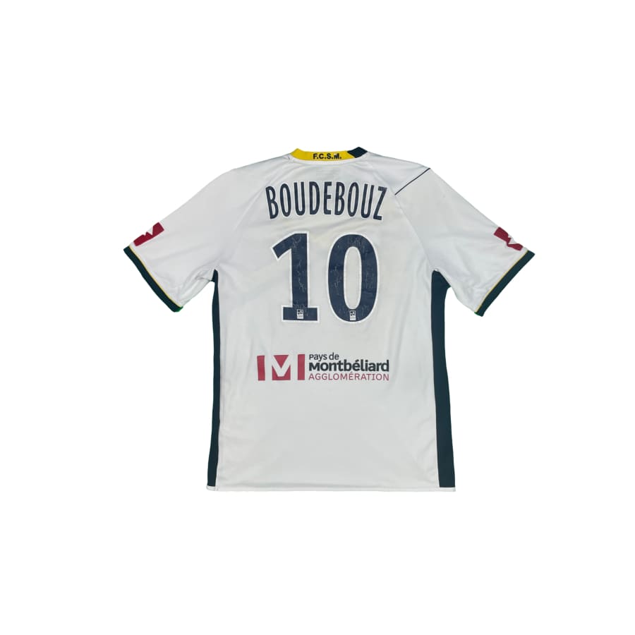 Maillot football vintage FC sochaux Montbéliard #10 Boudebouz extérieur saison - Lotto - FC Sochaux-Montbéliard