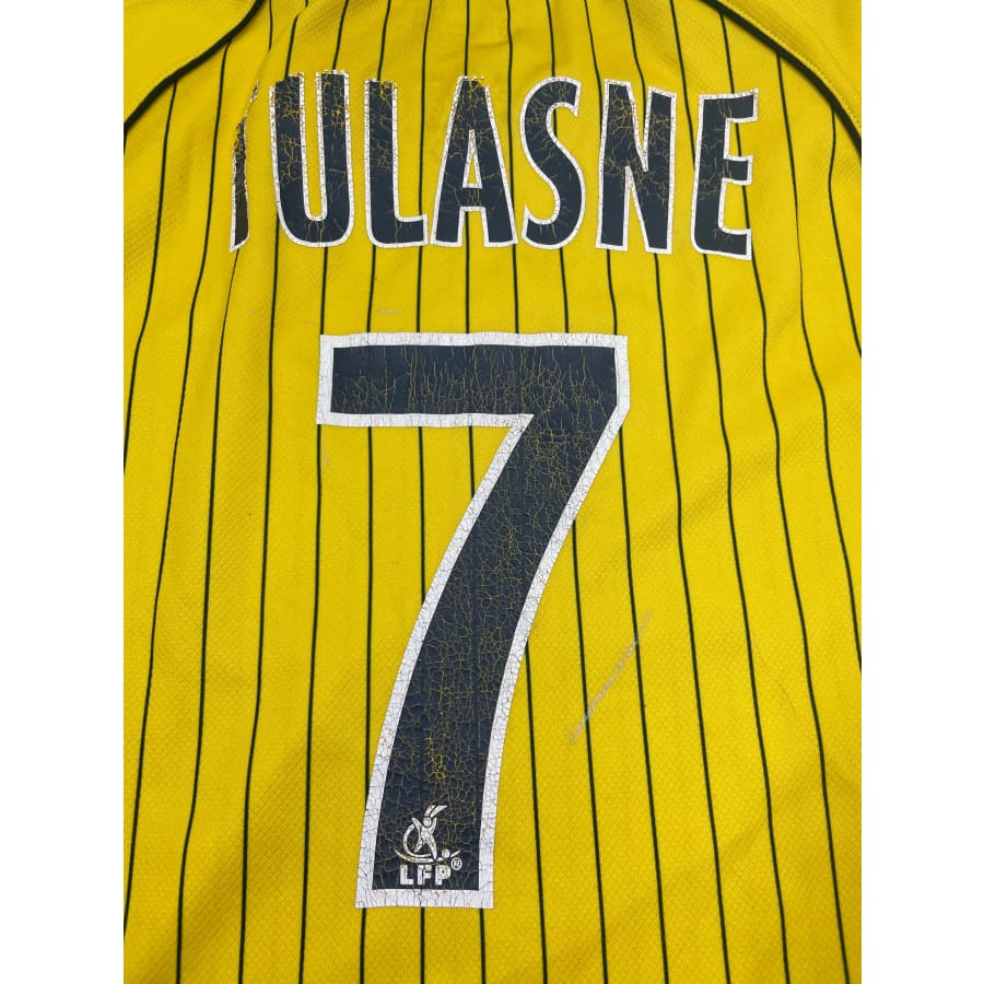 Maillot football vintage FC Sochaux Montbéliard domicile #7 Tulasne saison - Lotto - FC Sochaux-Montbéliard