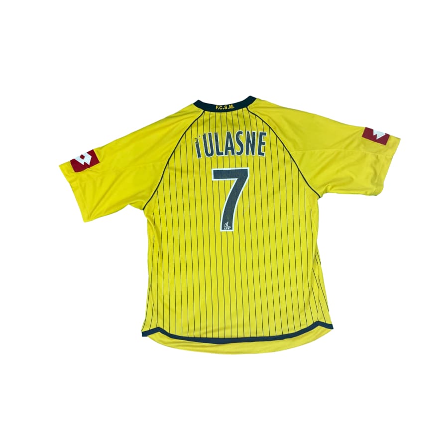 Maillot football vintage FC Sochaux Montbéliard domicile #7 Tulasne saison - Lotto - FC Sochaux-Montbéliard