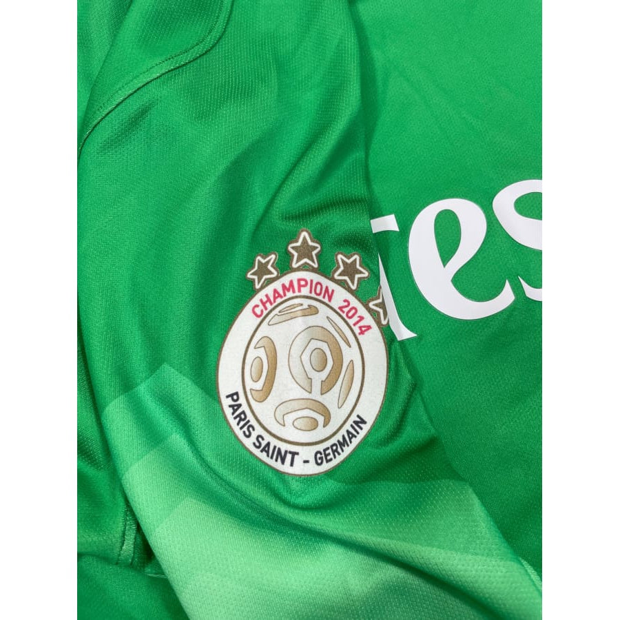 Maillot football vintage gardien Paris-Saint-Germain #30 Sirigu saison 2014-2015 - Nike - Paris Saint-Germain