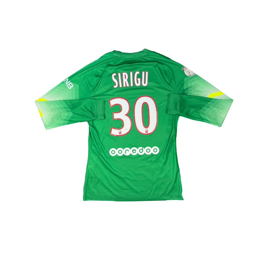Maillot football vintage gardien Paris-Saint-Germain #30 Sirigu saison 2014-2015 - Nike - Paris Saint-Germain