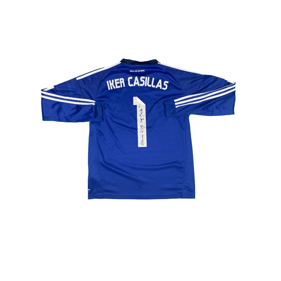 Maillot football vintage gardien Real Madrid #1 Iker Casillas saison - Adidas - Real Madrid
