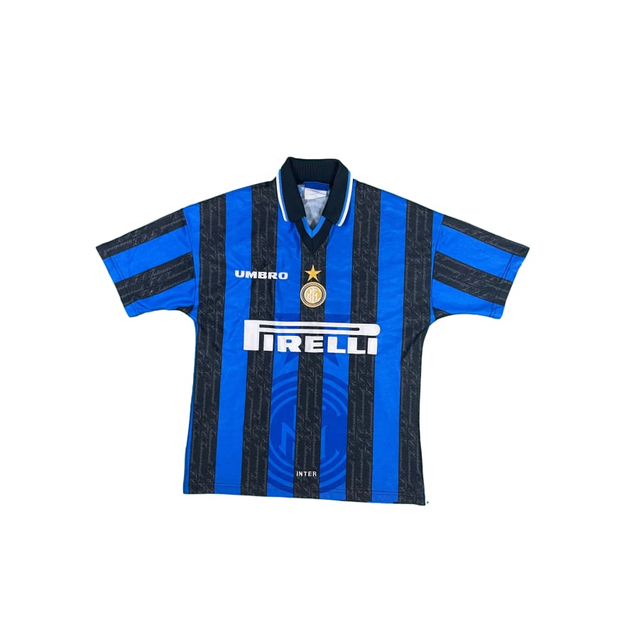 Maillot football vintage Inter Milan #10 Ronaldo saison 1996-1997 - Umbro - Inter Milan