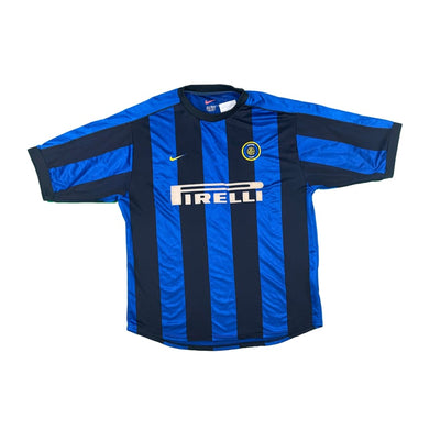 Maillot football vintage Inter Milan domicile #10 Baggio saison - Nike - Inter Milan