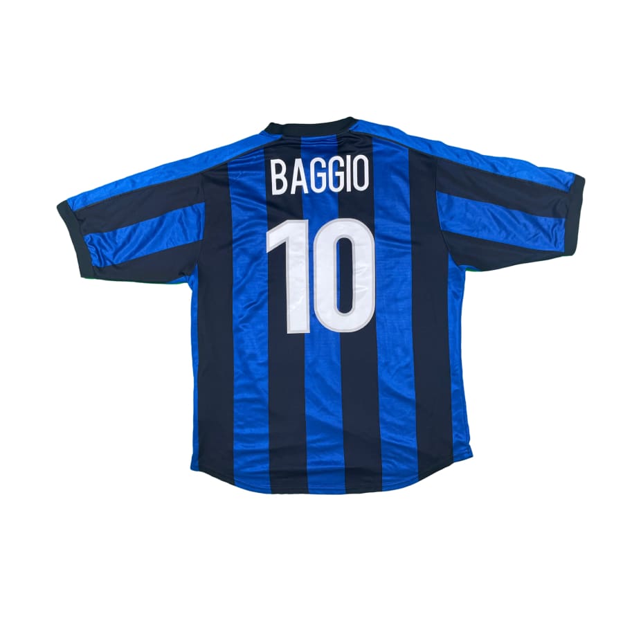Maillot football vintage Inter Milan domicile #10 Baggio saison - Nike - Inter Milan