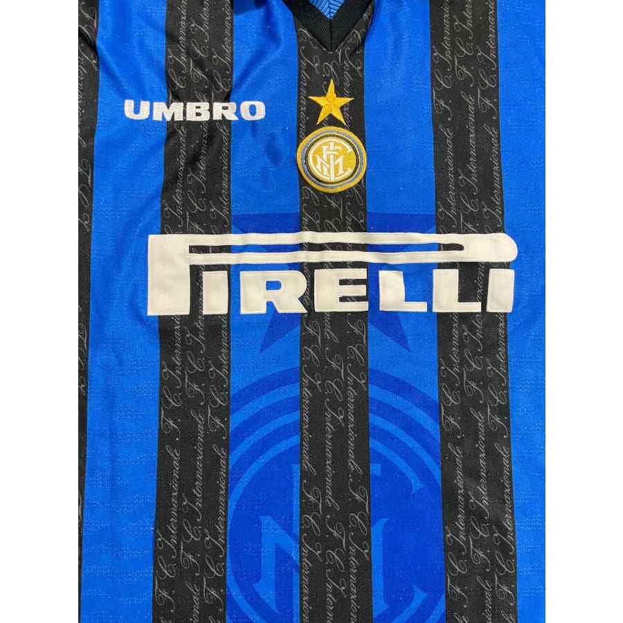 Maillot football vintage Inter Milan domicile saison 1997-1998 - Umbro - Inter Milan