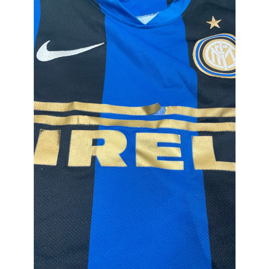 Maillot football vintage Inter Milan domicile saison 2008-2009 - Nike - Inter Milan