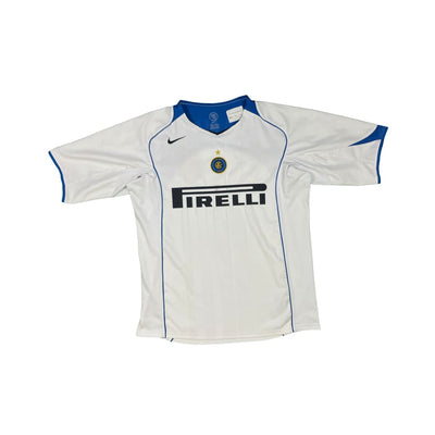 Maillot football vintage Inter Milan extérieur #4 J.Zanetti saison - Nike - Inter Milan