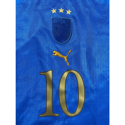 Maillot football vintage Italie domicile #10 R.Baggio saison 2004-2005 - Puma - Italie