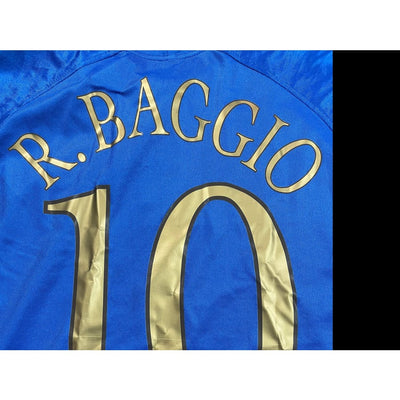 Maillot football vintage Italie domicile #10 R.Baggio saison 2004-2005 - Puma - Italie