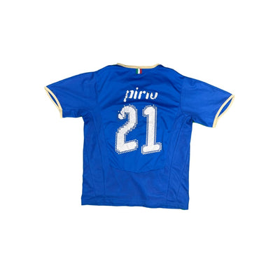 Maillot football vintage Italie domicile #21 Pirlo saison 2008-2009 - Puma - Italie