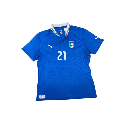 Maillot football vintage Italie domicile #21 Pirlo saison - Puma - Italie
