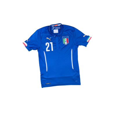 Maillot football vintage Italie domicile #21 Pirlo saison - Puma - Italie
