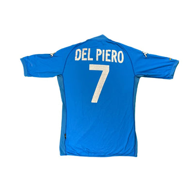 Maillot football vintage Italie domicile 7 Del Piero saison 2002-2003 - Kappa - Italie