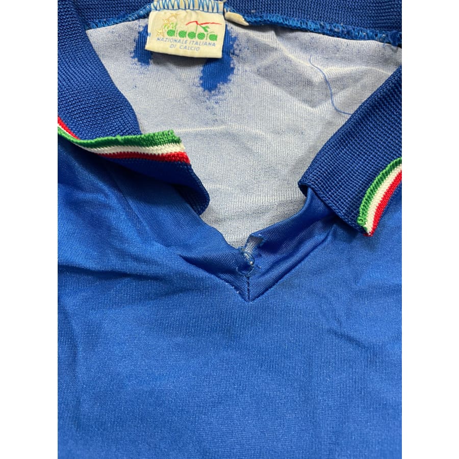 Maillot football vintage Italie domicile saison 1986-1987 - Diadora - Italie