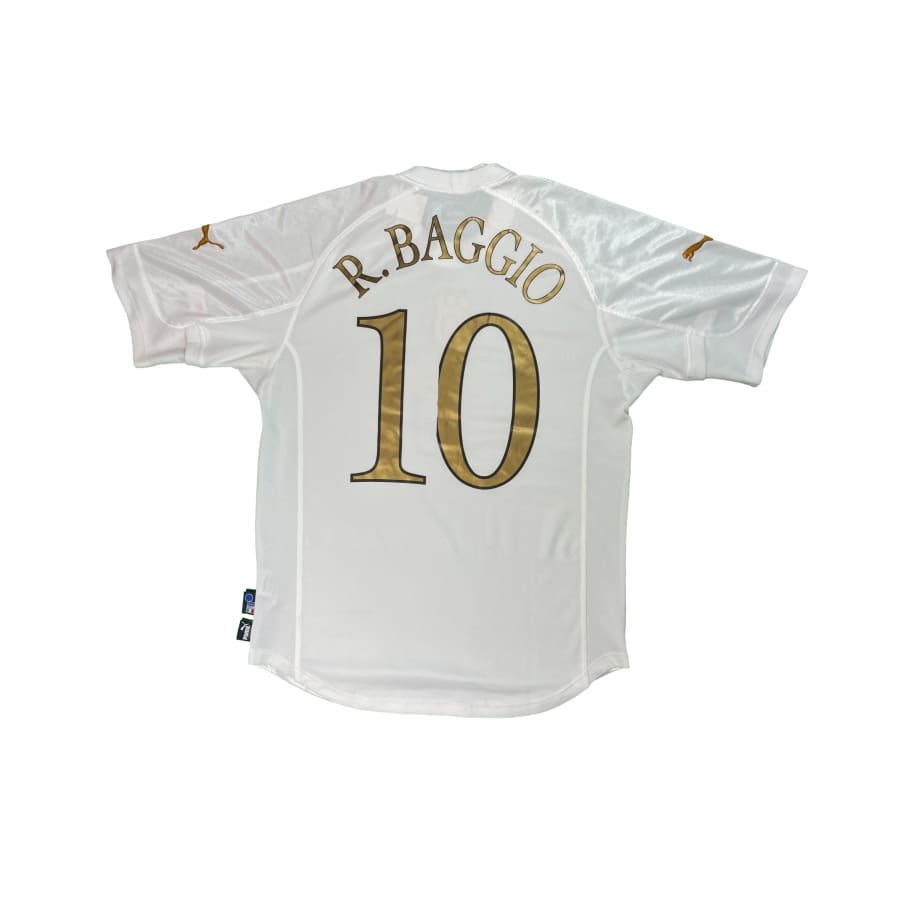 Maillot football vintage Italie extérieur #10 R.Baggio saison 2004-2005 - Puma - Italie