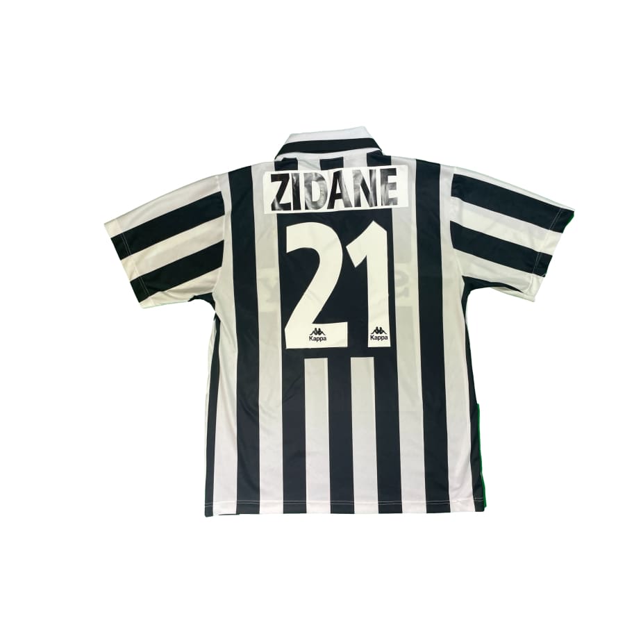 Maillot football vintage Juventus #21 Zidane domicile saison 1996-1997 - Kappa - Juventus FC