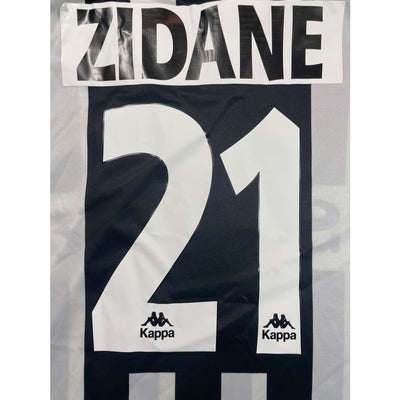 Maillot football vintage Juventus #21 Zidane domicile saison 1996-1997 - Kappa - Juventus FC