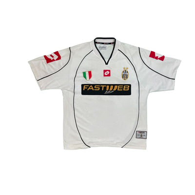 Maillot football vintage Juventus extérieur #10 Del Piero saison 2002 - 2003 - Lotto - Juventus FC