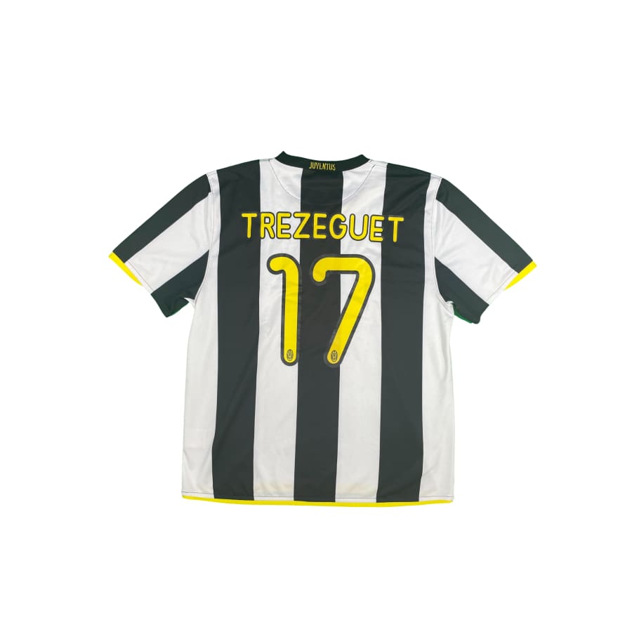Maillot football vintage Juventus FC #17 Trezeguet domicile saison 2008-2009 - Nike - Juventus FC