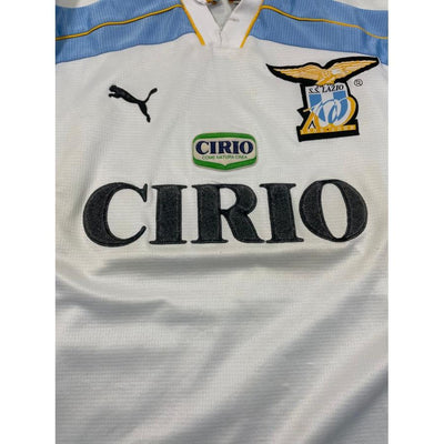 Maillot football vintage Lazio Rome extérieur #10 Crespo saison 1999-2000 - Puma - Lazio Rome