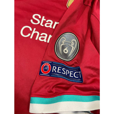 Maillot football vintage Liverpool #11 M.Salah domicile saison - Nike - FC Liverpool