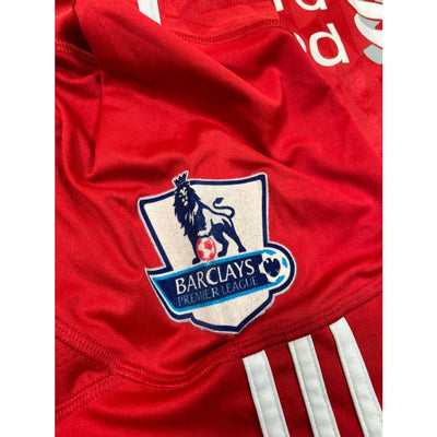 Maillot football vintage Liverpool domicile #8 Gerrard saison 2010-2011 - Adidas - FC Liverpool