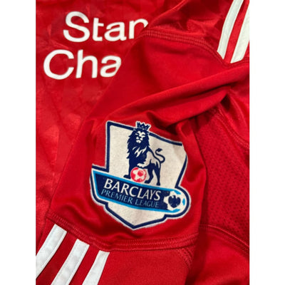Maillot football vintage Liverpool domicile #8 Gerrard saison 2010-2011 - Adidas - FC Liverpool